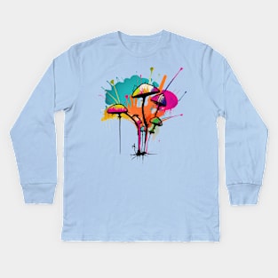 Shroom Shroom Kids Long Sleeve T-Shirt